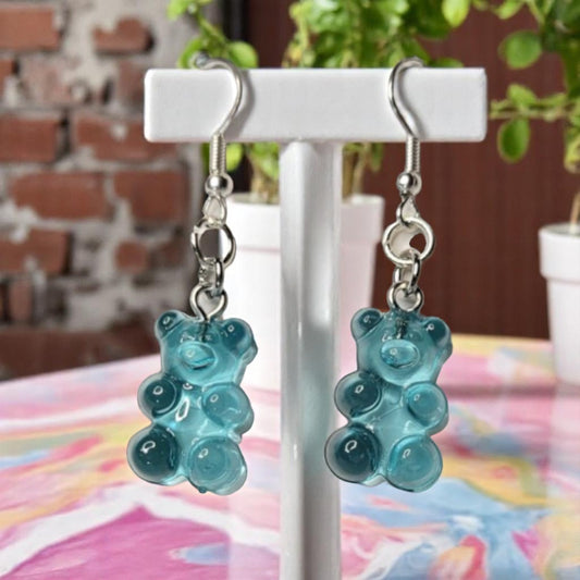Gummy Bear Earrings | Cute Candy-Inspired Jewelry – 3/4" Drop