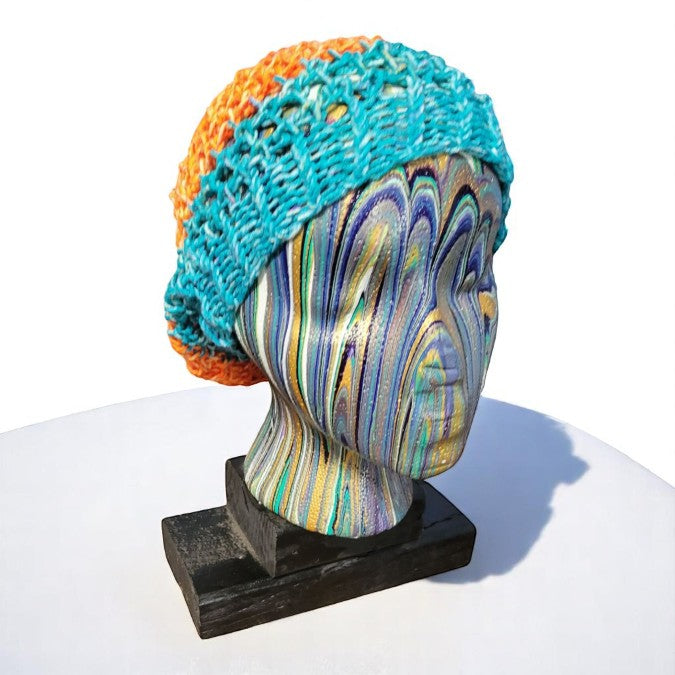Fun in the Sun 2 Slouchy Hat β Bright Handmade Summer Beanie | One Size