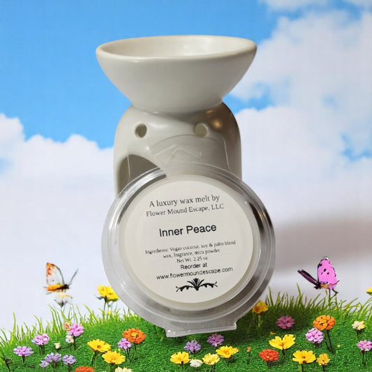 Inner Peace Luxury Wax Melts | Spa-Inspired Floral Scent | Phthalate-Free & Hand-Poured