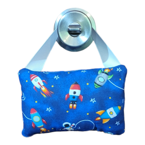 Astronauts and Rocket Ships Tooth Fairy Pillow | Cute & Unique Pillow for Kids