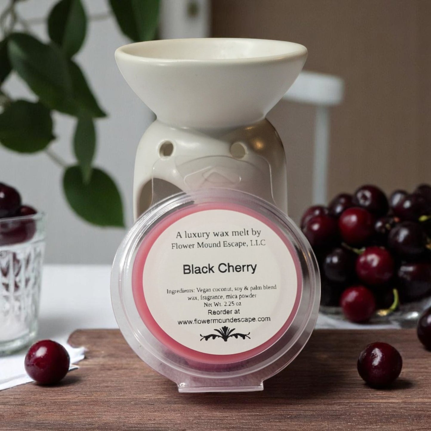 Black Cherry Luxury Wax Melts | Sweet & Juicy Phthalate-Free Home Fragrance