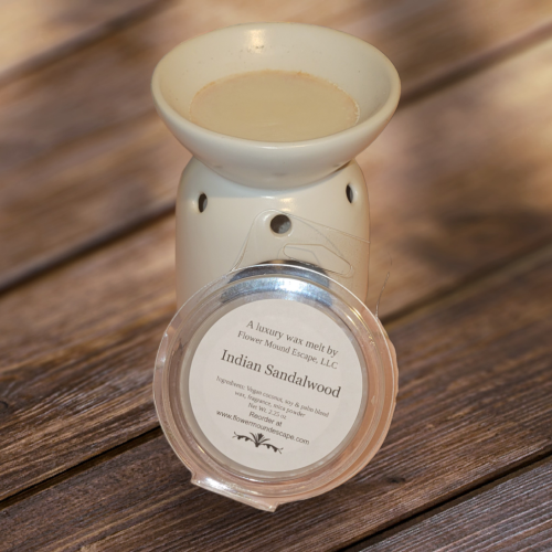 Indian Sandalwood Luxury Wax Melts | Warm, Rich, and Inviting