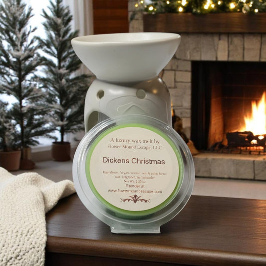 Dickens Christmas Luxury Wax Melts – Nontraditional Holiday Scent | Phthalate-Free