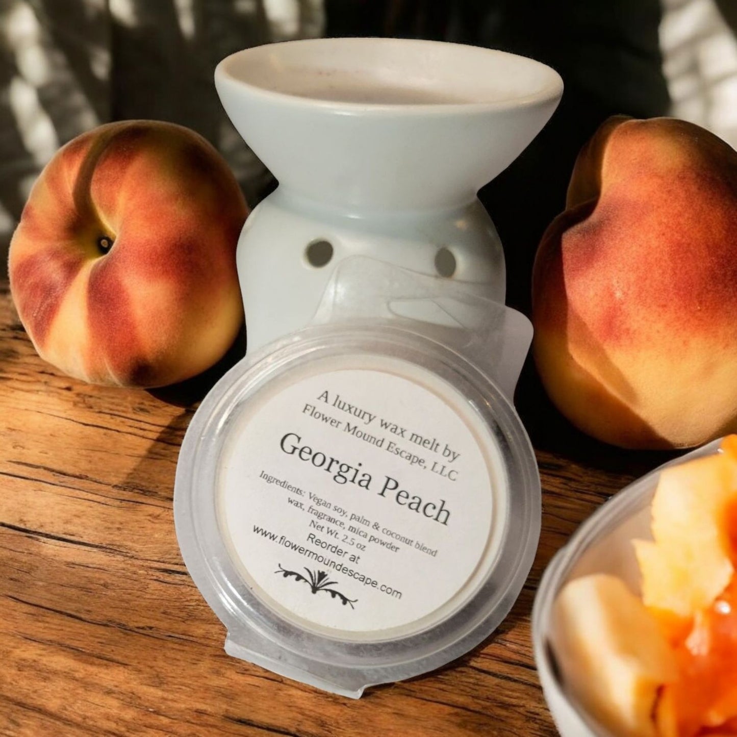 Georgia Peach Luxury Wax Melts | Sweet & Juicy Southern Scent