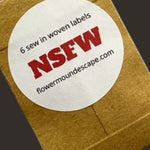 NSFW Sew-In Craft Tags – Funny Profanity Woven Labels | Vol. 1 & Vol. 2