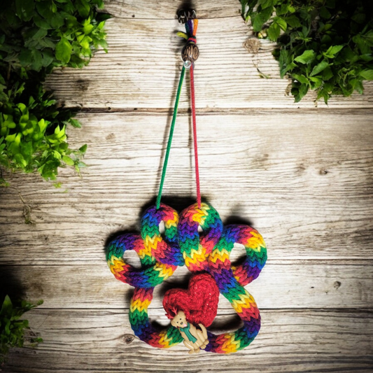 Fundraiser Ornament – Benefits Kountry’s Kritters Animal Rescue (Jonesboro, LA) – Limited Rainbow Edition