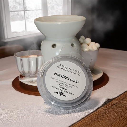 Hot Chocolate Luxury Wax Melts | Coconut Soy Blend | Nostalgic Scent
