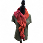 Handmade Ruffled Scarves | Cozy & Warm