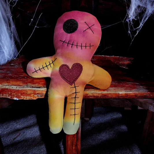 ✨ Limited Edition Embroidered Poppet Plushie – Fall Colors