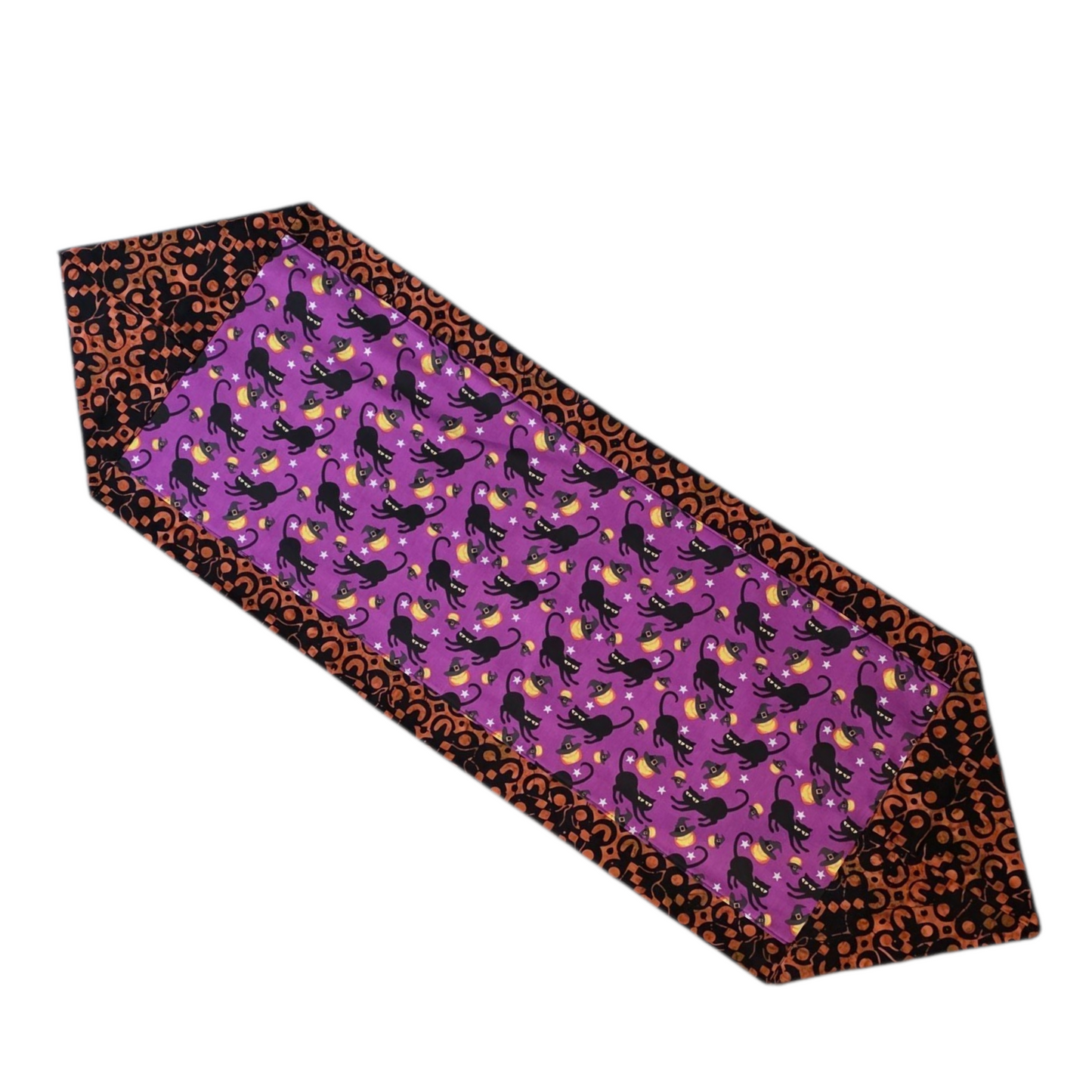 Halloween Table Runner – 100% Cotton Spooky Table Decor, 13 x 40 Inch Table Runner