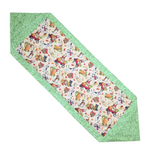 Autumn Table Runner – 100% Cotton Fall Table Decor, 13 x 40 Inch Farmhouse Table Runner