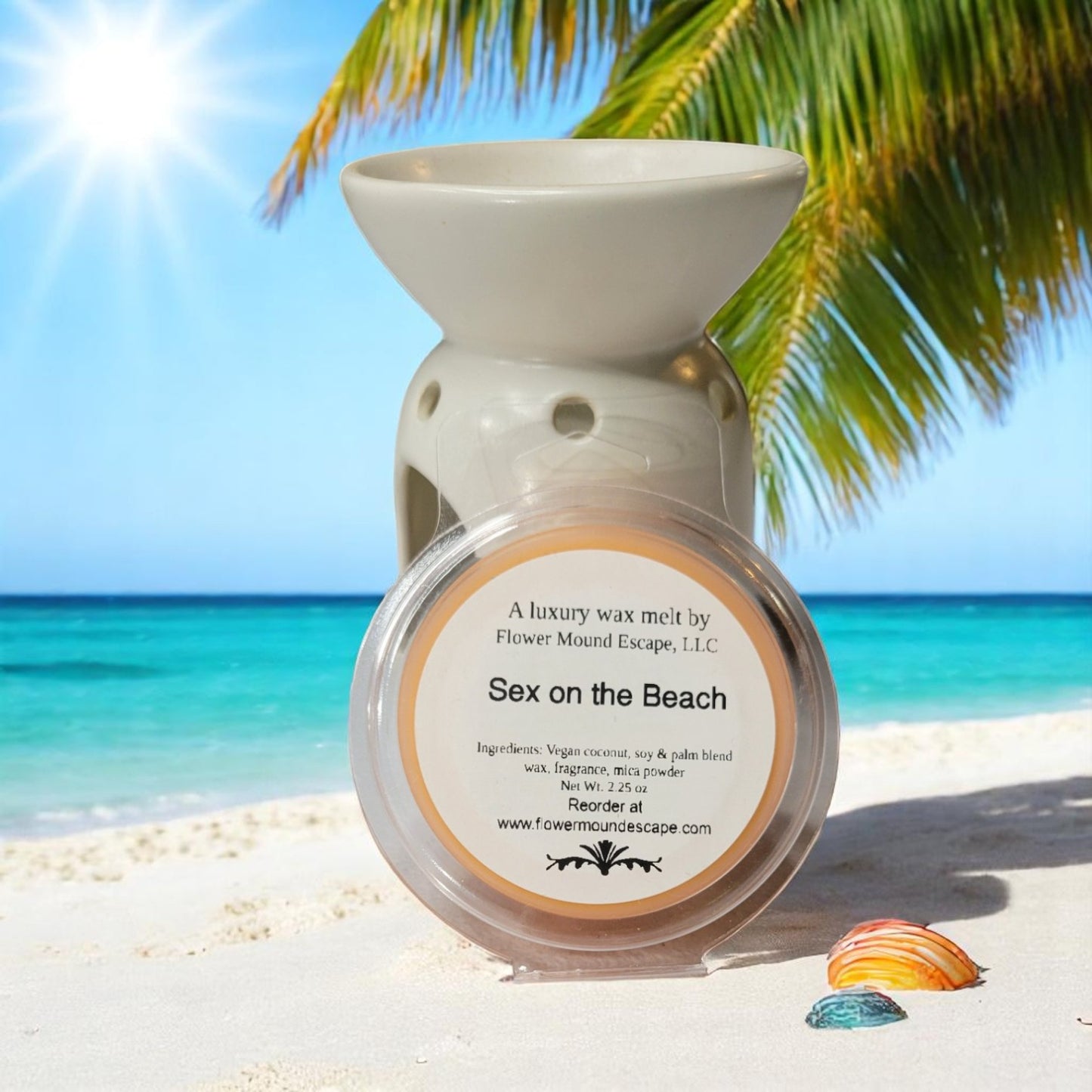 Sex on the Beach Wax Melts | Fruity Tropical Scent | Handmade Soy Blend