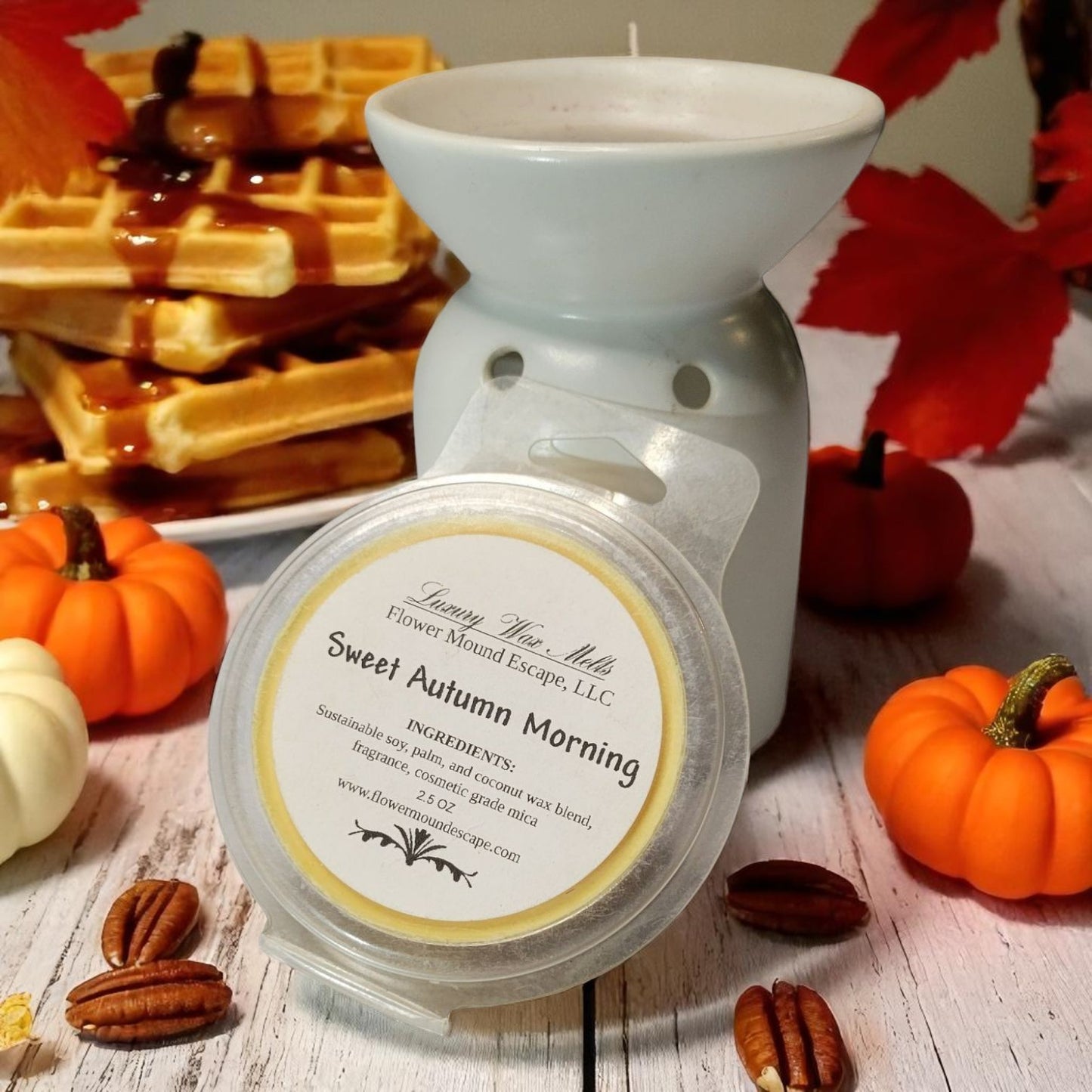 Sweet Autumn Morning – Luxury Wax Melts | Pumpkin Waffle & Maple Scent