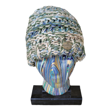 Earthy Colors Adult Loom Knit Beanie