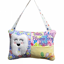 Pretty Flowers Tooth Fairy Pillow-