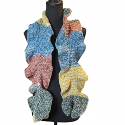 On the Road Ruffled Scarf-