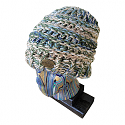 Earthy Colors Adult Loom Knit Beanie-